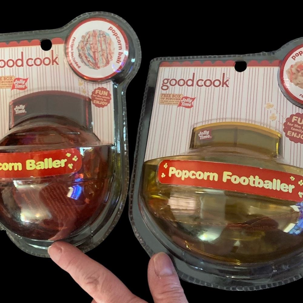 GoodCook Popcorn Baller Set in Red and Amber